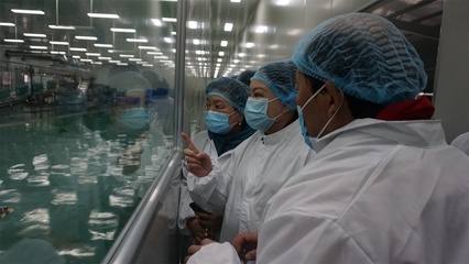 汴梁頭條|開封市龍亭區人大教工委到味神公司調研 食品經營